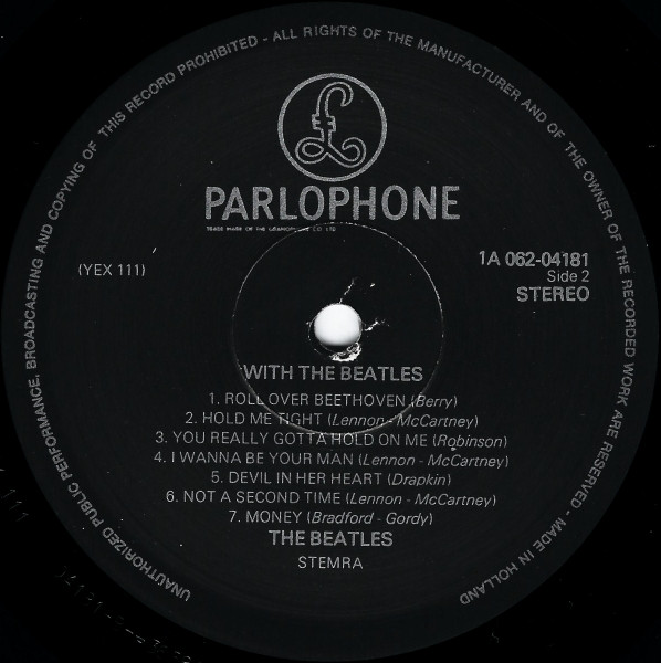 The Beatles - With The Beatles | Parlophone (1A 062-04181) - 4 The Beatles - With The Beatles | Parlophone (1A 062-04181) - 4