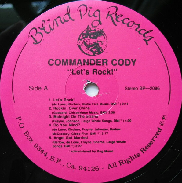 Commander Cody - Let's Rock! | Blind Pig Records (BP 2086) - 3 Commander Cody - Let's Rock! | Blind Pig Records (BP 2086) - 3