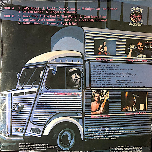 Commander Cody - Let's Rock! | Blind Pig Records (BP 2086) - 2 Commander Cody - Let's Rock! | Blind Pig Records (BP 2086) - 2