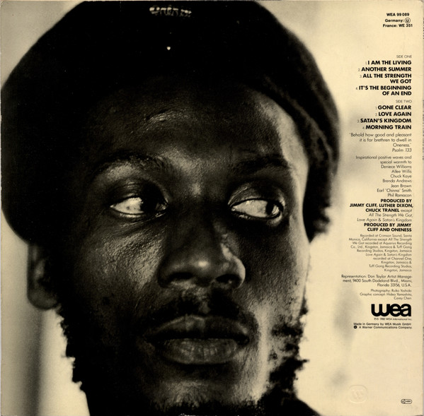 Jimmy Cliff - I Am The Living | WEA (WEA 99 089) - 3 Jimmy Cliff - I Am The Living | WEA (WEA 99 089) - 3