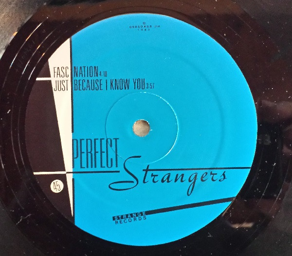 Perfect Strangers - Fascination / Just Because I Know You / Run To You | Perfect Strangers Records (PS 101) - 4 Perfect Strangers - Fascination / Just Because I Know You / Run To You | Perfect Strangers Records (PS 101) - 4