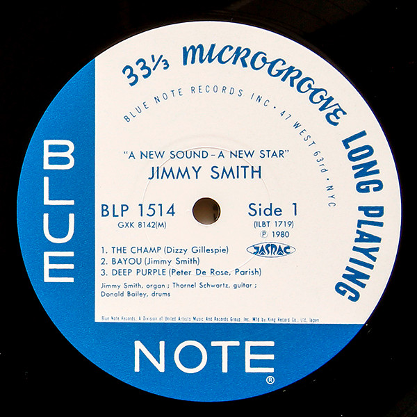 Jimmy Smith - A New Star - A New Sound (Volume 2) | Blue Note (GXK8142(M)) - 3 Jimmy Smith - A New Star - A New Sound (Volume 2) | Blue Note (GXK8142(M)) - 3