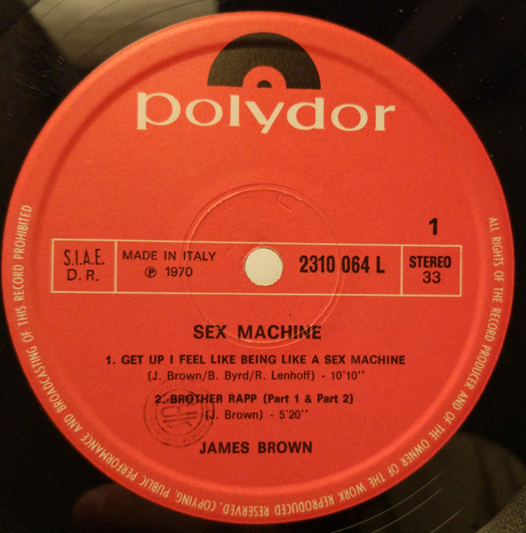 James Brown - Sex Machine (Recorded Live At Home In Augusta, Georgia With His Bad Self) | Polydor (2612 013 L) - 4