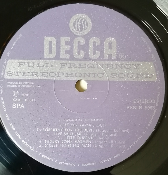 The Rolling Stones - Get Yer Ya-Ya's Out! - The Rolling Stones In Concert | Decca (2PSKL 5065) - 3