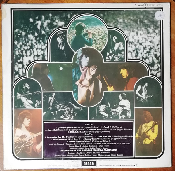The Rolling Stones - Get Yer Ya-Ya's Out! - The Rolling Stones In Concert | Decca (2PSKL 5065) - 2