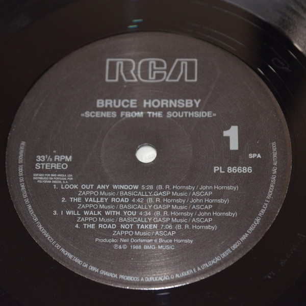 Bruce Hornsby And The Range - Scenes From The Southside | RCA Victor (PL 86686) - 3