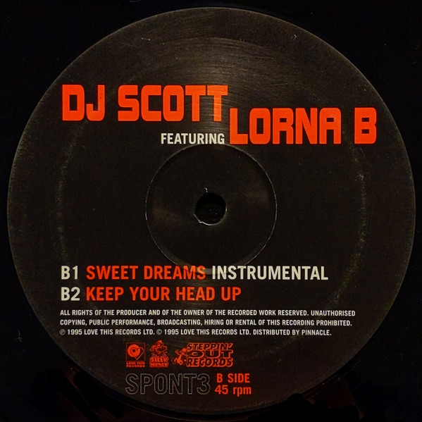 DJ Scott Featuring Lorna B. - Sweet Dreams | Silly Money (SPONT 3) - 4