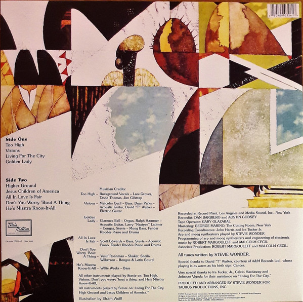 Stevie Wonder - Innervisions | Tamla Motown (0050109032617) - 2 Stevie Wonder - Innervisions | Tamla Motown (0050109032617) - 2