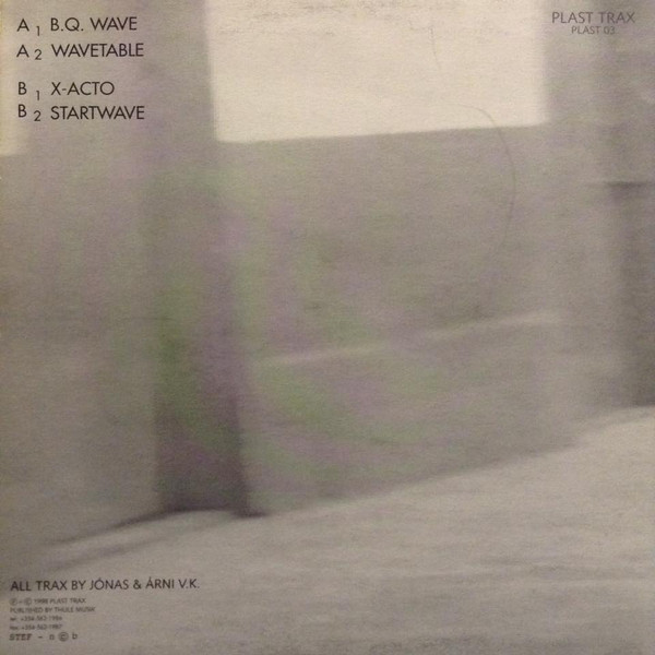 Vector - B. Q. Wave | Plast Trax (PLAST 03) - 2