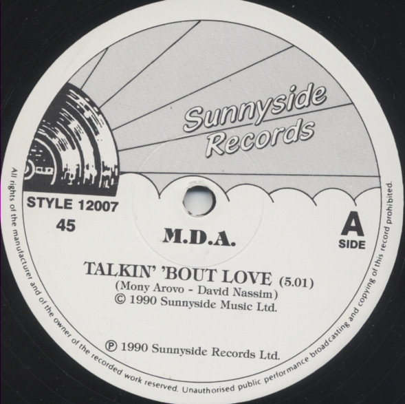 M.D.A. - Talkin' 'Bout Love | Sunnyside Records (STYLE 12007) - main