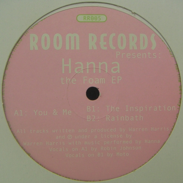 Hanna - The Foam EP | Room Records (RR005)