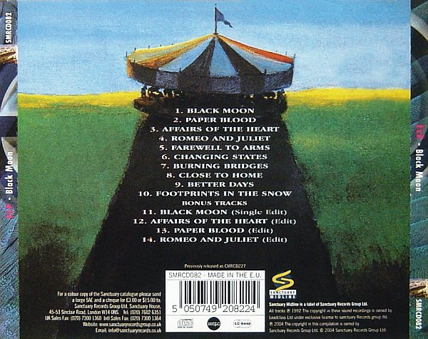 Emerson, Lake & Palmer - Black Moon | Sanctuary Midline (SMRCD082) - 5