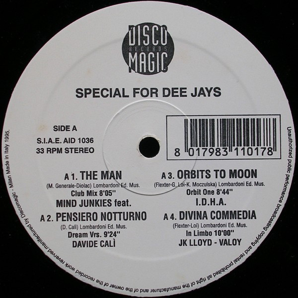 Various - Special For Dee Jays | Discomagic Records (AID 1036)