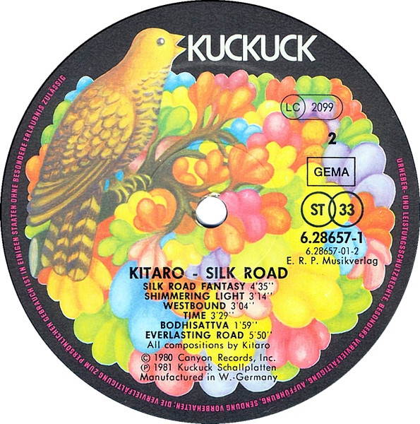 Kitaro - Silk Road | Kuckuck (6.28657) - 4 Kitaro - Silk Road | Kuckuck (6.28657) - 4