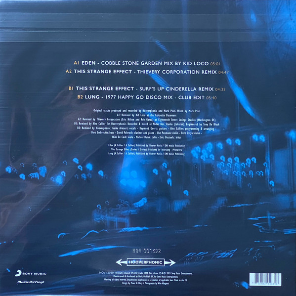 Hooverphonic - Blue Wonder Power Milk Remixes | Music On Vinyl (MOV 12020) - 2