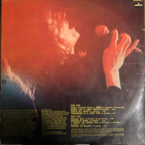 Rod Stewart - Every Picture Tells A Story | Mercury (6338 063 L) - 2 Rod Stewart - Every Picture Tells A Story | Mercury (6338 063 L) - 2
