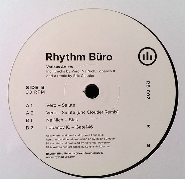 Various - RB 002 | Rhythm Büro Records (RB 002) - 4 Various - RB 002 | Rhythm Büro Records (RB 002) - 4