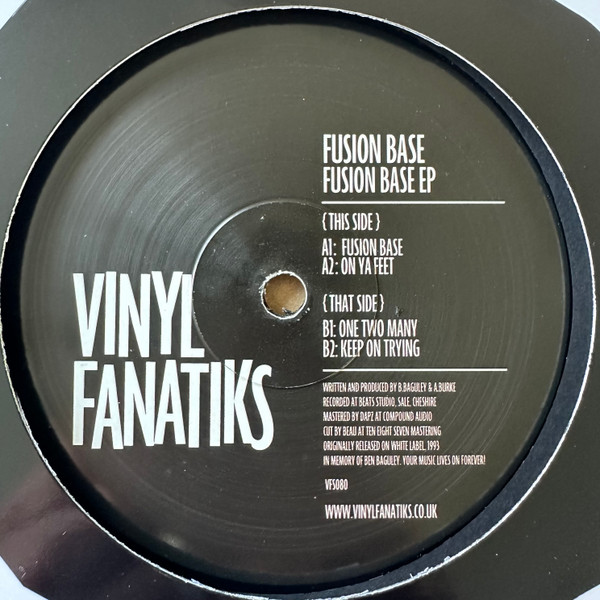 Fusion Base - Fusion Base E.P. | Vinyl Fanatiks (VFS080)
