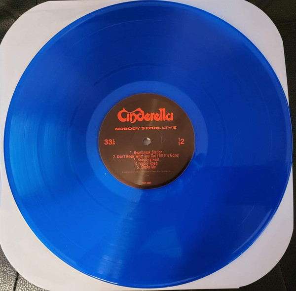Cinderella - Nobody's Fool Live LP No 211/200 | Cleopatra (CLP 1992) - 3 Cinderella - Nobody's Fool Live LP No 211/200 | Cleopatra (CLP 1992) - 3