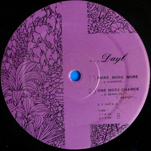 Dayl - More, More, More | Evans & Fisher Productions (E.F. 040) - 3 Dayl - More, More, More | Evans & Fisher Productions (E.F. 040) - 3
