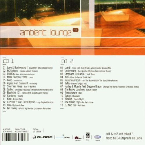 Various - Ambient Lounge 4 | Globe (876 959-2) - 2