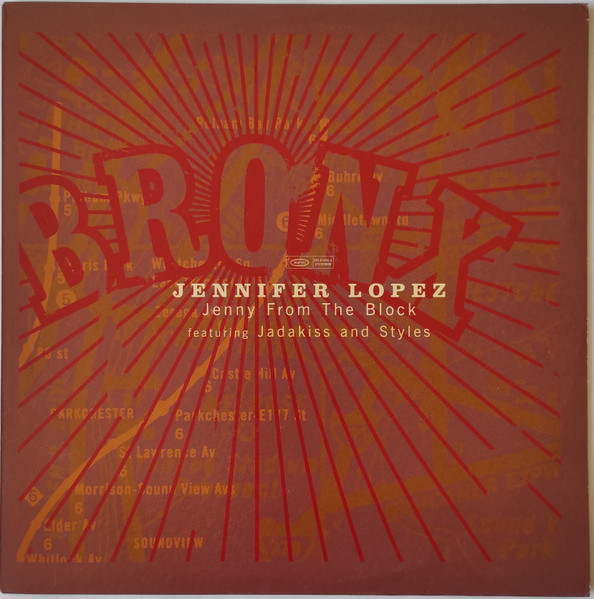 Jennifer Lopez featuring Jadakiss and Styles P - Jenny From The Block | Epic (EPC 673281 6)