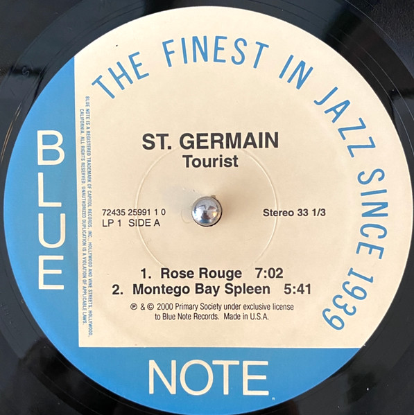 St Germain - Tourist | Blue Note (72435 25992 1 9) - 3 St Germain - Tourist | Blue Note (72435 25992 1 9) - 3
