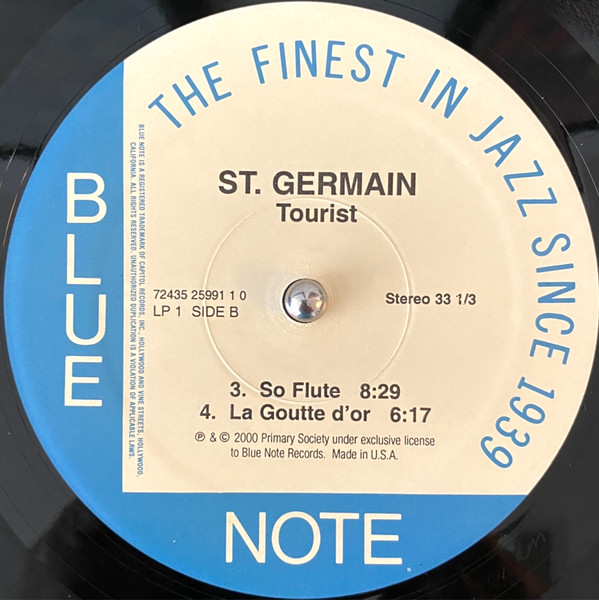 St Germain - Tourist | Blue Note (72435 25992 1 9) - 4 St Germain - Tourist | Blue Note (72435 25992 1 9) - 4