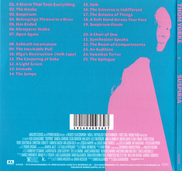 Thom Yorke - Suspiria | XL Recordings (XL936CD) - 2 Thom Yorke - Suspiria | XL Recordings (XL936CD) - 2