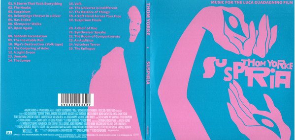 Thom Yorke - Suspiria | XL Recordings (XL936CD) - 3 Thom Yorke - Suspiria | XL Recordings (XL936CD) - 3