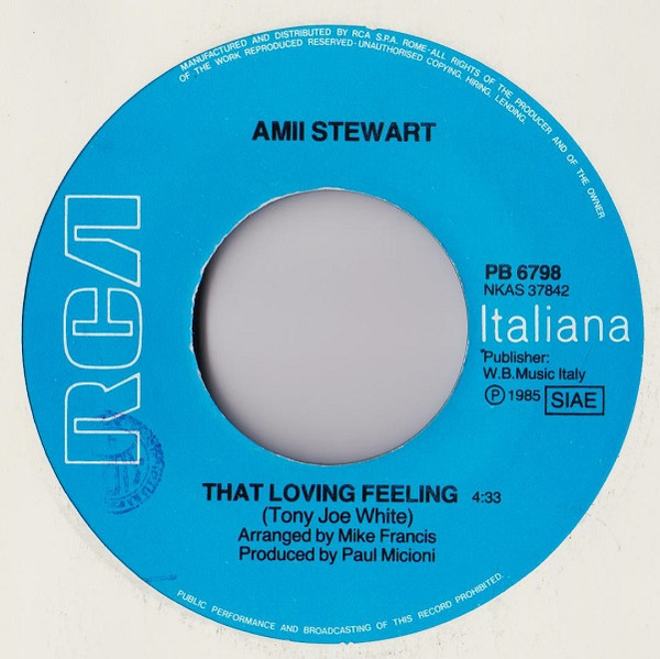 Amii Stewart - Try Love / That Loving Feeling | RCA (PB 6798) - 4 Amii Stewart - Try Love / That Loving Feeling | RCA (PB 6798) - 4