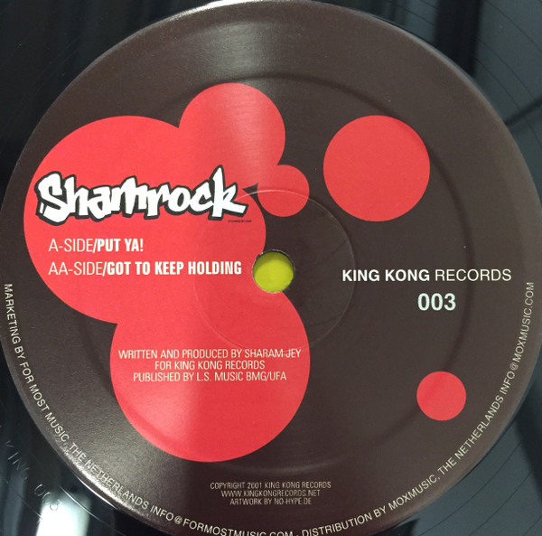 Shamrock - Put Ya! | King Kong Records (KING KONG 003) - 3