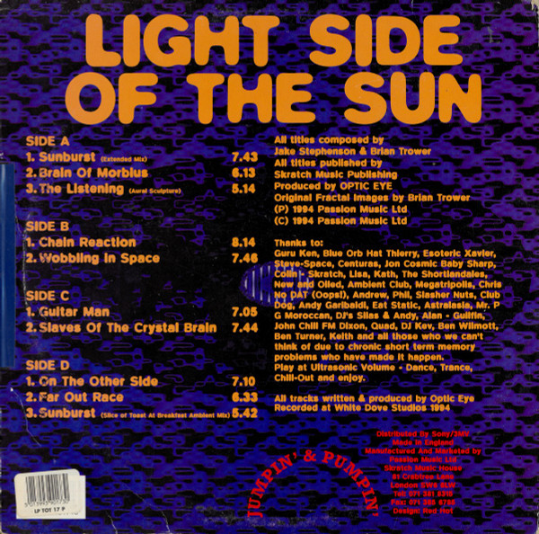 Optic Eye - Light Side Of The Sun | Jumpin' & Pumpin' (LP TOT 17) - 2 Optic Eye - Light Side Of The Sun | Jumpin' & Pumpin' (LP TOT 17) - 2