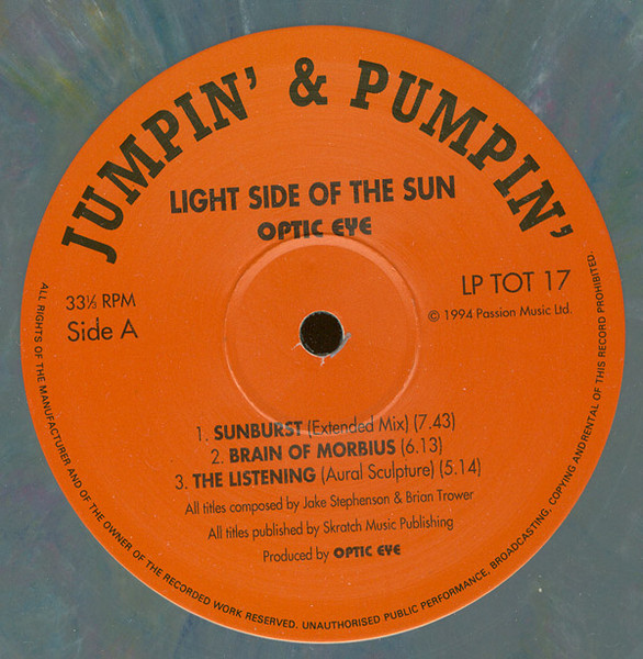 Optic Eye - Light Side Of The Sun | Jumpin' & Pumpin' (LP TOT 17) - 3 Optic Eye - Light Side Of The Sun | Jumpin' & Pumpin' (LP TOT 17) - 3