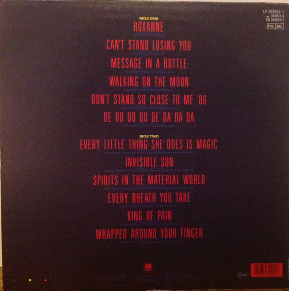 The Police - Every Breath You Take (The Singles) | A&M Records (393902-1) - 2 The Police - Every Breath You Take (The Singles) | A&M Records (393902-1) - 2