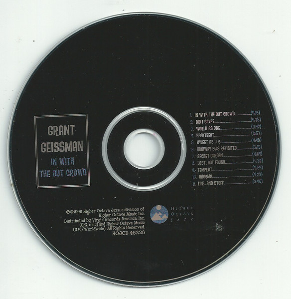 Grant Geissman - In With The Out Crowd | Higher Octave Jazz (HOJCD 46228) - 2