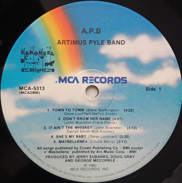 Artimus Pyle Band - A.P.B | MCA Records (MCA 5313) - 3 Artimus Pyle Band - A.P.B | MCA Records (MCA 5313) - 3