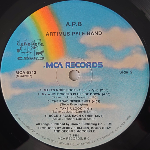 Artimus Pyle Band - A.P.B | MCA Records (MCA 5313) - 4 Artimus Pyle Band - A.P.B | MCA Records (MCA 5313) - 4