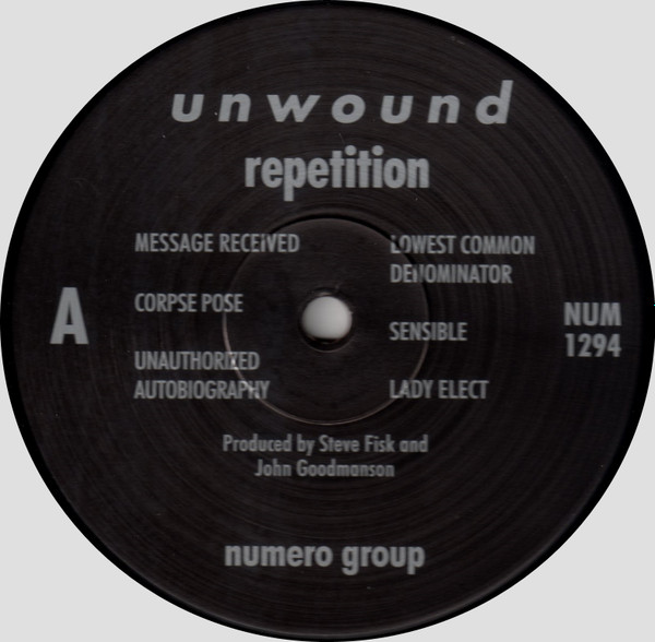 Unwound - Repetition | Numero Group (NUM1294) - 3