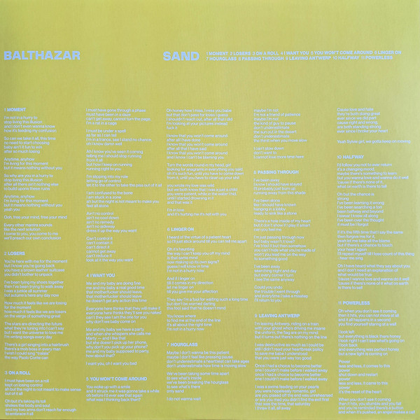 Balthazar - Sand | Play It Again Sam (PIASR1200LP) - 3