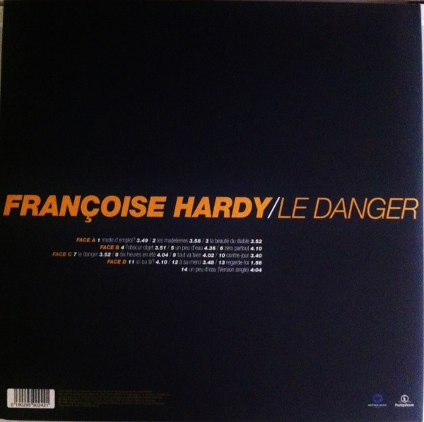 Françoise Hardy - Le Danger | Parlophone (0190295902421) - 4 Françoise Hardy - Le Danger | Parlophone (0190295902421) - 4