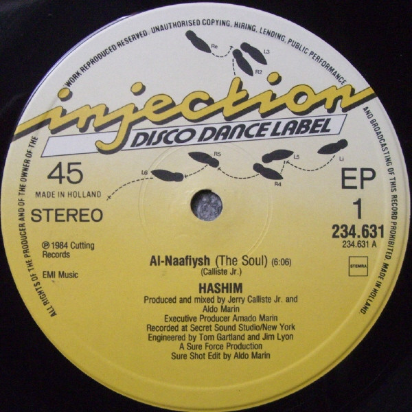 Hashim - Al-Naafiysh (The Soul) | Injection Disco Dance Label (234.631) - 3