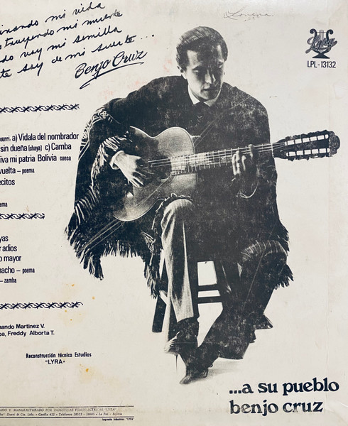 Benjo Cruz - ...A Su Pueblo | Lyra (LPL-13132) - 2 Benjo Cruz - ...A Su Pueblo | Lyra (LPL-13132) - 2