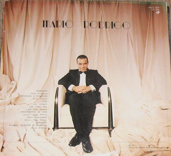 Mário Rodrigo - Mário Rodrigo | Valentim De Carvalho (4VCLP 10057) - 2 Mário Rodrigo - Mário Rodrigo | Valentim De Carvalho (4VCLP 10057) - 2