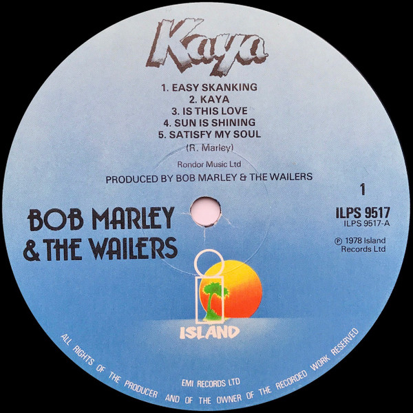 Bob Marley & The Wailers - Kaya | Island Records (ILPS 9517) - 3 Bob Marley & The Wailers - Kaya | Island Records (ILPS 9517) - 3