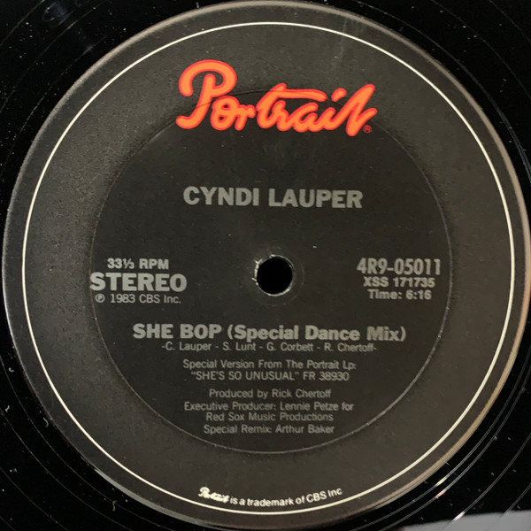 Cyndi Lauper - She Bop | Portrait (4R9-05011) - 3