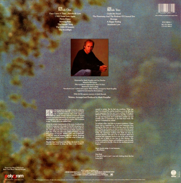 Mark Knopfler - The Princess Bride | Vertigo (832 864-1) - 2 Mark Knopfler - The Princess Bride | Vertigo (832 864-1) - 2
