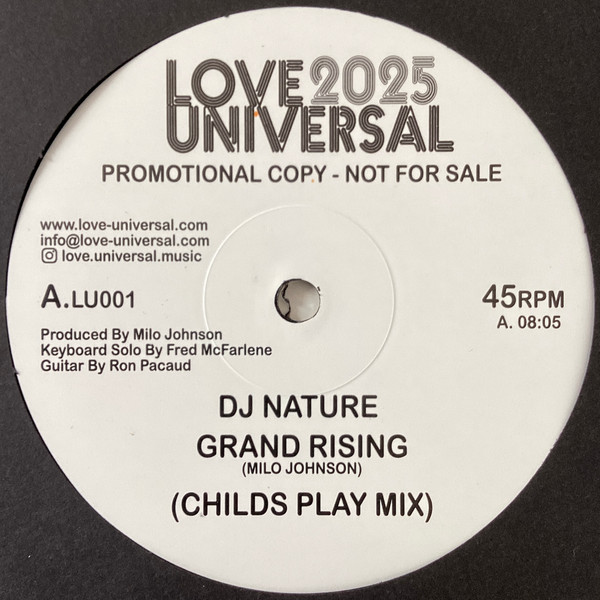 DJ Nature - Grand Rising | Love Universal (LU001) - 2