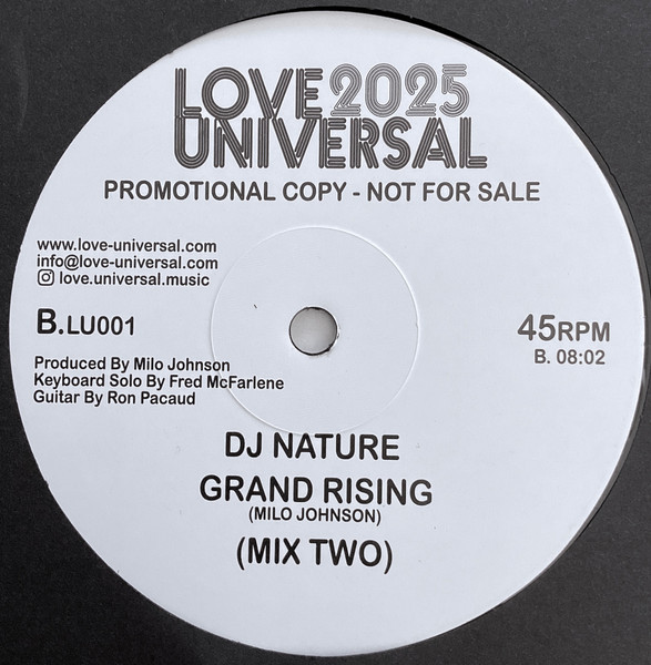 DJ Nature - Grand Rising | Love Universal (LU001) - 3