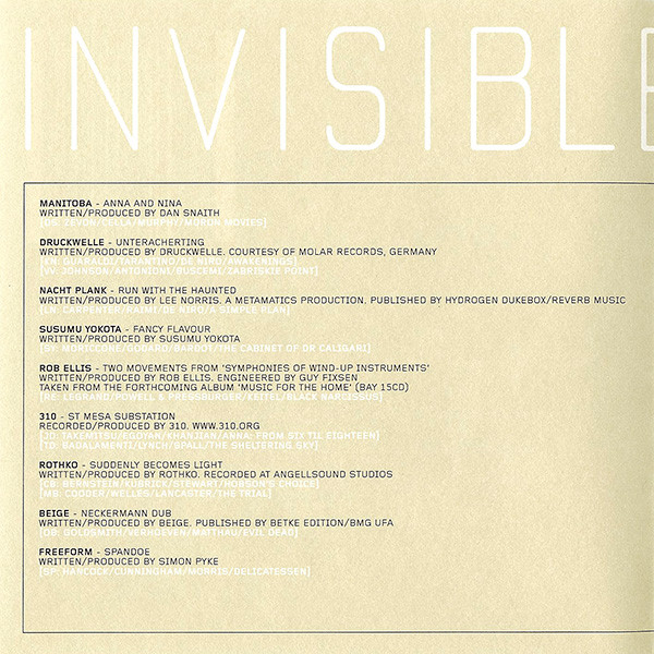 Various - Invisible Soundtracks Macro 3 | Leaf (REEL 4CD) - 4